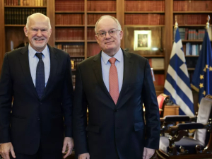 Συνάντηση Τασούλα - Παπανδρέου: Στην ατζέντα θέματα εσωτερικής και εξωτερικής πολιτικής