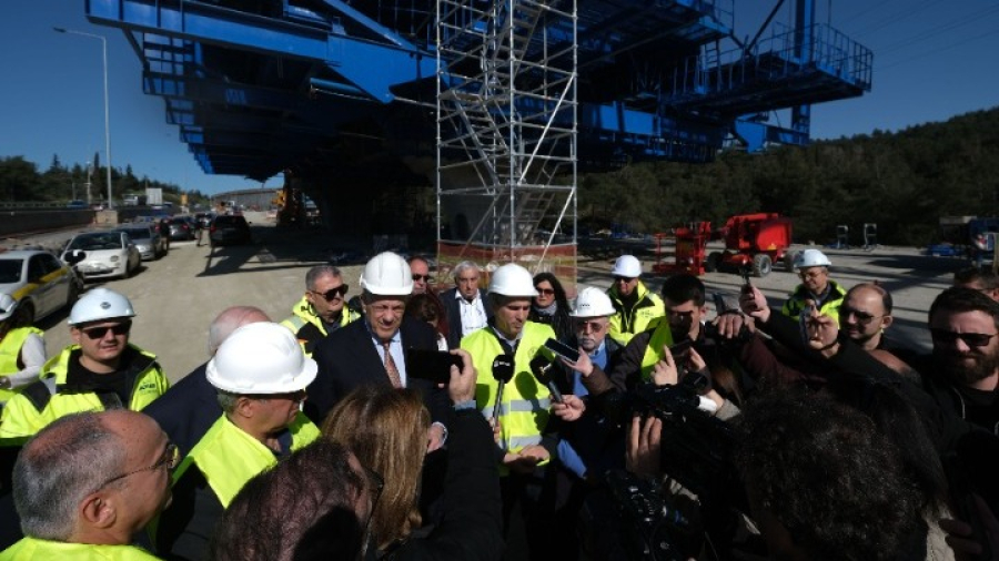 Δήμας: Εμφανής η πρόοδος στα εμβληματικά έργα της Θεσσαλονίκης