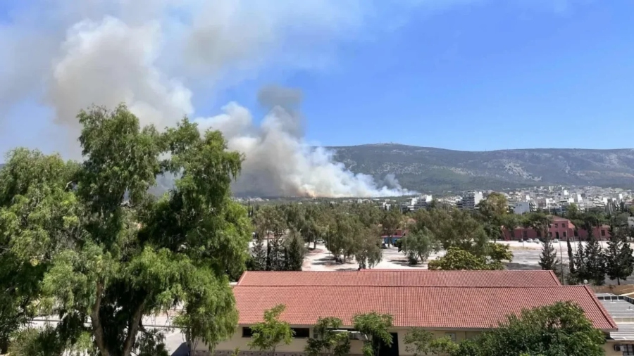 Σε ύφεση η πυρκαγιά κοντά στην Πολυτεχνειούπολη - Κυκλοφοριακές ρυθμίσεις