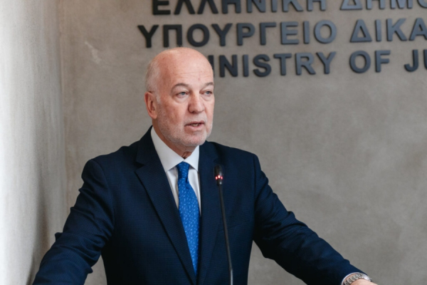 Ο υπουργός Δικαιοσύνης, Γιώργος Φλωρίδης