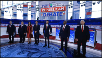 ΗΠΑ: Χαοτικό το ντιμπέιτ των Ρεπουμπλικανών υποψηφίων
