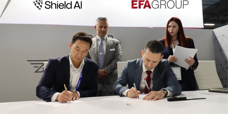 EFA GROUP: &Sigma;&tau;&rho;&alpha;&tau;&eta;&gamma;&iota;&kappa;ή &sigma;&upsilon;&mu;&phi;&omega;&nu;ί&alpha; &mu;&epsilon; &tau;&eta;&nu; &alpha;&mu;&epsilon;&rho;&iota;&kappa;&alpha;&iota;&kappa;ή Shield AI&gamma;&iota;&alpha; &tau;&eta;&nu; &alpha;&nu;ά&pi;&tau;&upsilon;&xi;&eta; &sigma;&upsilon;&sigma;&tau;&eta;&mu;ά&tau;&omega;&nu; &alpha;&upsilon;&tau;ό&nu;&omicron;&mu;&eta;&sigmaf; &pi;&lambda;&omicron;ή&gamma;&eta;&sigma;&eta;&sigmaf; &mu;&epsilon; &Tau;&Nu;