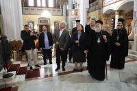 Στον Άγιο Μηνά η υπουργός Πολιτισμού - 5 εκατ. ευρώ για την ανακαίνιση του ιστορικού μητροπολιτικού ναού