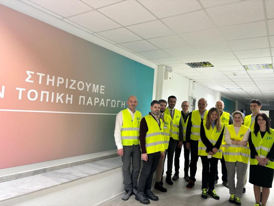 ΣΕΒ: Επίσκεψη αντιπροσωπείας στο εργοστάσιο της JTI στην Ξάνθη