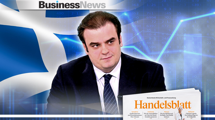 Handelsblatt: Η στρατηγική του Κυρ. Πιερρακάκη για τις πρόωρες αποπληρωμές χρέους φέρνει αποτελέσματα