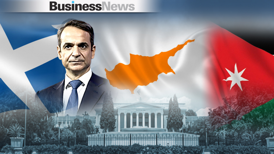 Συμμετοχή Μητσοτάκη στην τριμερή Σύνοδο Κορυφής Ελλάδας - Κύπρου - Ιορδανίας