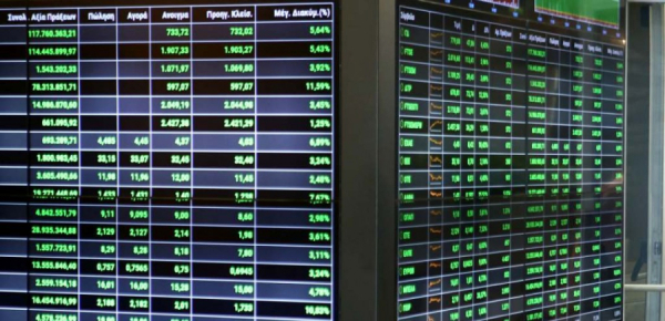 Χρηματιστήριο: Στις 2.041,32 μονάδες ο Γενικός Δείκτης Τιμών, με άνοδο 0,48%