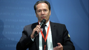 Ο πρόεδρος της Πανελλήνιας Ένωσης Φαρμακοβιομηχανίας, Θεόδωρος Τρύφων.