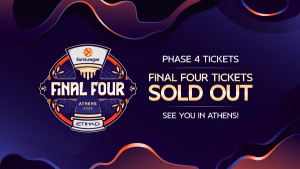 Euroleague: Εξαντλήθηκαν όλα τα εισιτήρια για το Final-4 της Αθήνας
