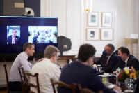 Ολοκληρώθηκε η διυπουργική σύσκεψη, υπό τον Κυριάκο Μητσοτάκη