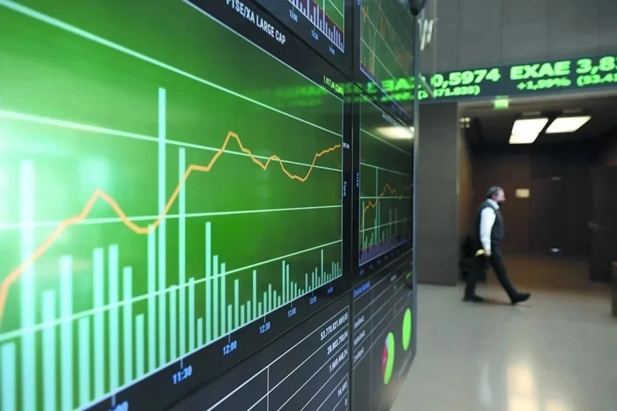 Χρηματιστήριο: Στις 2.691,28 μονάδες ο Γενικός Δείκτης Τιμών, με άνοδο 0,95%