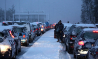 Απαγόρευση κυκλοφορίας φορτηγών στην Αθηνών - Θήβας λόγω χιονόπτωσης