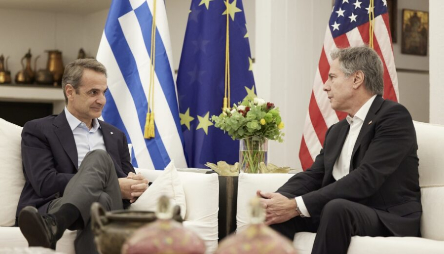 Μπλίνκεν σε Μητσοτάκη: Πιο ισχυρές από ποτέ οι σχέσεις της Ελλάδας και των ΗΠΑ