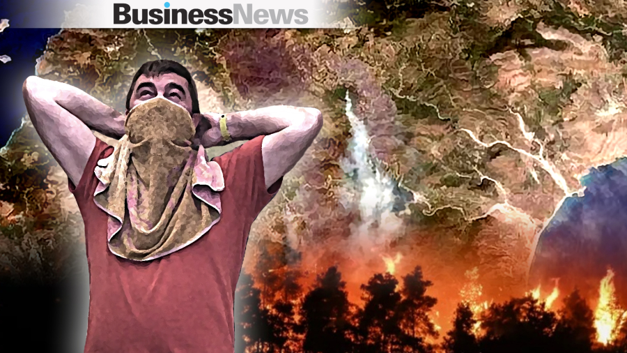Συνεχίζεται η μάχη με τις φλόγες σε Ρόδο και Κέρκυρα-Διάσπαρτες εστίες σε Κάρυστο και Δερβενάκι