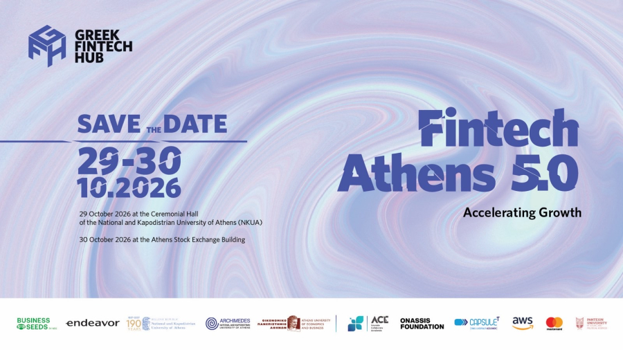 Fintech Athens 5.0: Το μέλλον των τραπεζών, της Τεχνητής Νοημοσύνης και των ψηφιακών πληρωμών στο επίκεντρο