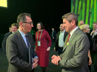 Συνάντηση ΥπΑΑΤ Αυγενάκη με τον Γερμανό ομόλογό του στο πλαίσιο του Παγκοσμίου Forum για τα Τρόφιμα και τη Γεωργία