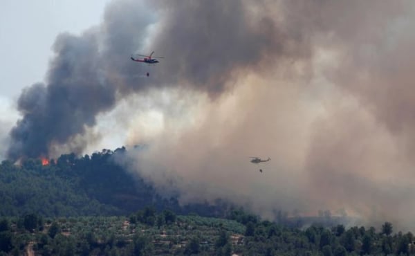 Ισπανία: Πάνω από 23.000 στρέμματα δασικής έκτασης κάηκαν κοντά στην Ταραγόνα