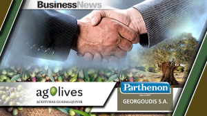 Συνεργασία της AG Olives Group με την ελληνική "Γεωργούδης" στον κλάδο ελιάς