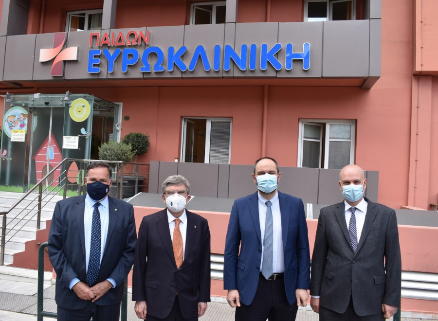 Την Ευρωκλινική Αθηνών εμπιστεύτηκε o Πρόεδρος της Διεθνούς Ολυμπιακής Επιτροπής για μοριακό έλεγχο COVID-19