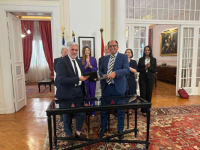Παρουσία της Σ. Ζαχαράκη στο Κάιρο το μνημόνιο συνεργασίας μεταξύ του ΔΠΘ και Capital University