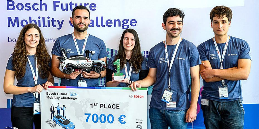 Πρώτη θέση έλαβε φοιτητική ομάδα του ΑΠΘ στον διεθνή διαγωνισμό της Bosch