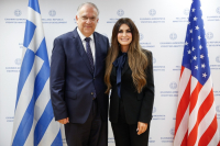 Συνάντηση Γκίλφοϊλ με Θεοδωρικάκο: Στο επίκεντρο η ενίσχυση της Ελευσίνας ως «κόμβου» των logistics