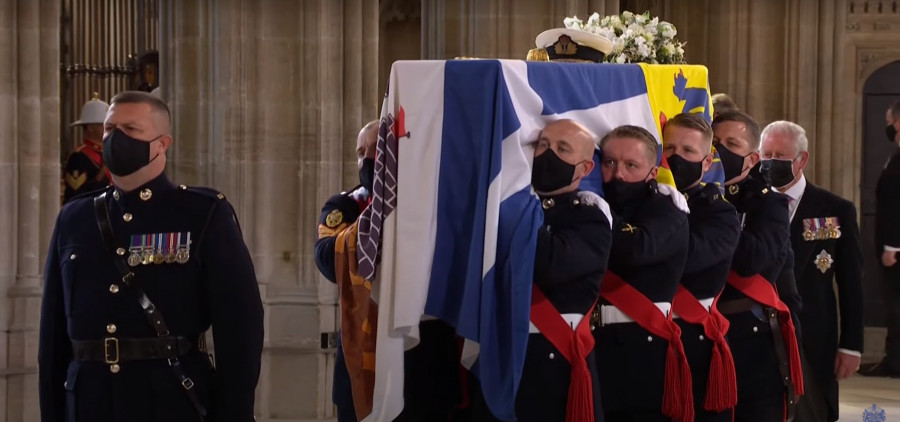 Ολοκληρώθηκε η τελετή κηδείας του πρίγκιπα Φίλιππου
