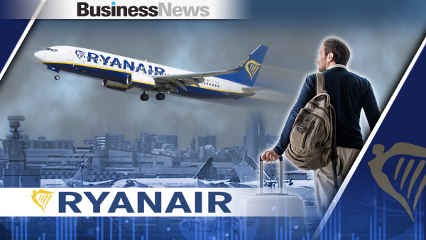Ryanair: Αύξηση 40% για τα καθαρά κέρδη του 2025 στα 2,26 δισ. ευρώ