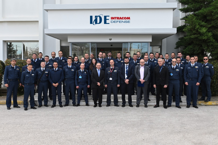 Η Intracom Defense υποδέχτηκε τη Σχολή Διοίκησης και Επιτελών της Σχολής Πολέμου Πολεμικής Αεροπορίας