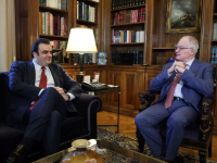 Συνάντηση Κ.Τασούλα-Κ.Πιερρακάκη: Στο επίκεντρο οι προοπτικές της ελληνικής και ευρωπαϊκής οικονομίας