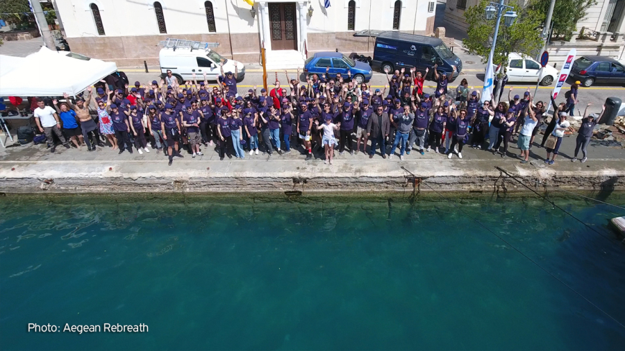 Στον Πόρο η 6η περιβαλλοντική «απόΔραση» του Ομίλου Attica