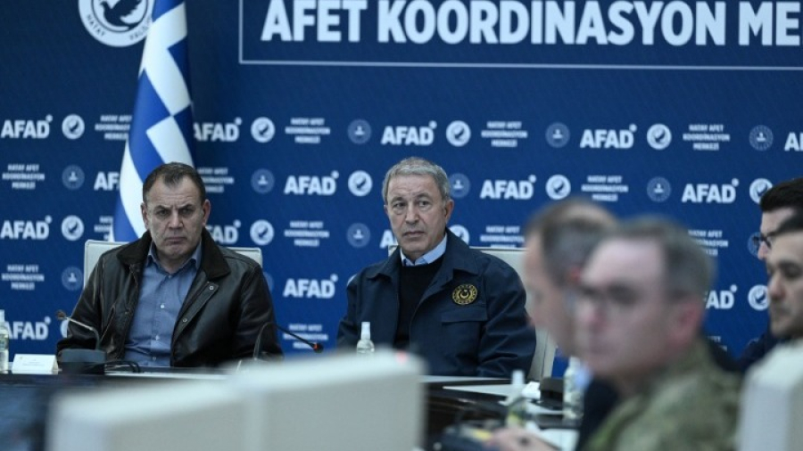 Παναγιωτόπουλος - Ακάρ: Προσέγγιση και θετική ατμόσφαιρα μετά τον σεισμό