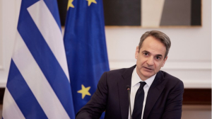 Ο Κυρ. Μητσοτάκης σήμερα στο υπουργείο Υποδομών και Μεταφορών