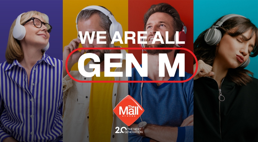 The Mall Athens: Γιορτάζει φέτος τα 20 χρόνια με τη νέα καμπάνια «Generation Mall – Gen M»