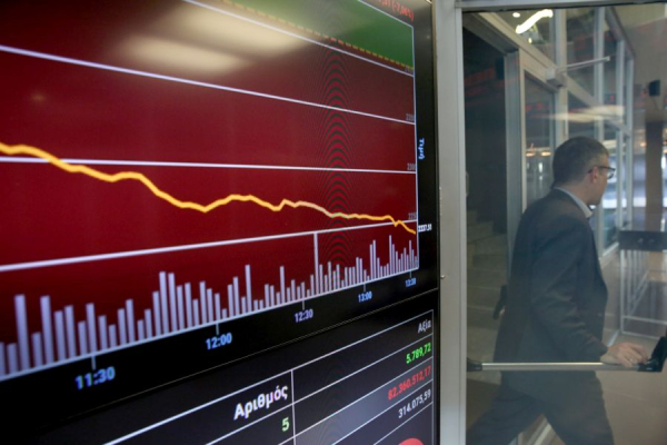 Χρηματιστήριο Αθηνών: Πτώση 2,39% την Παρασκευή - Μεγάλες απώλειες 3,76% για τράπεζες