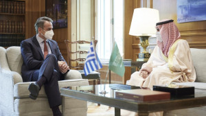 Κυρ. Μητσοτάκης: Συνάντηση με τον υπουργό Πολιτισμού της Σαουδικής Αραβίας