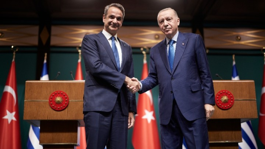 Μητσοτάκης - Ερντογάν - κοινή δήλωση: Το θετικό κλίμα συμβάλλει στην ενίσχυση της σταθερότητας στην περιοχή