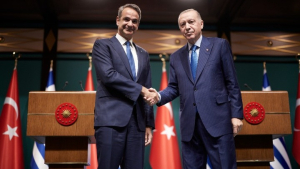 Μητσοτάκης - Ερντογάν - κοινή δήλωση: Το θετικό κλίμα συμβάλλει στην ενίσχυση της σταθερότητας στην περιοχή