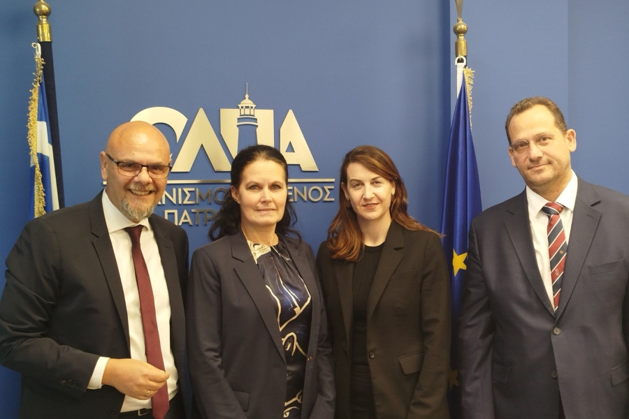 Στον Οργανισμό Λιμένος Πατρών η Πρέσβης της Ελβετικής Συνομοσπονδίας στην Ελλάδα