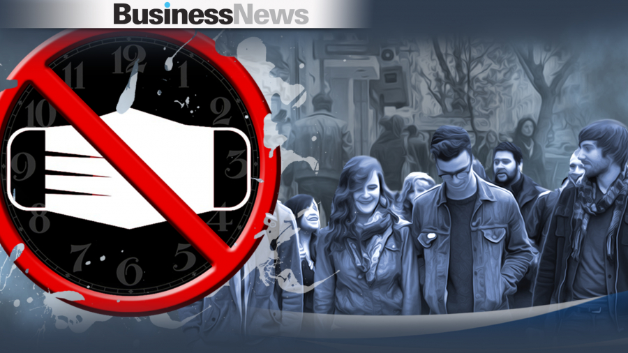 Χωρίς μάσκα από σήμερα σε εξωτερικούς χώρους