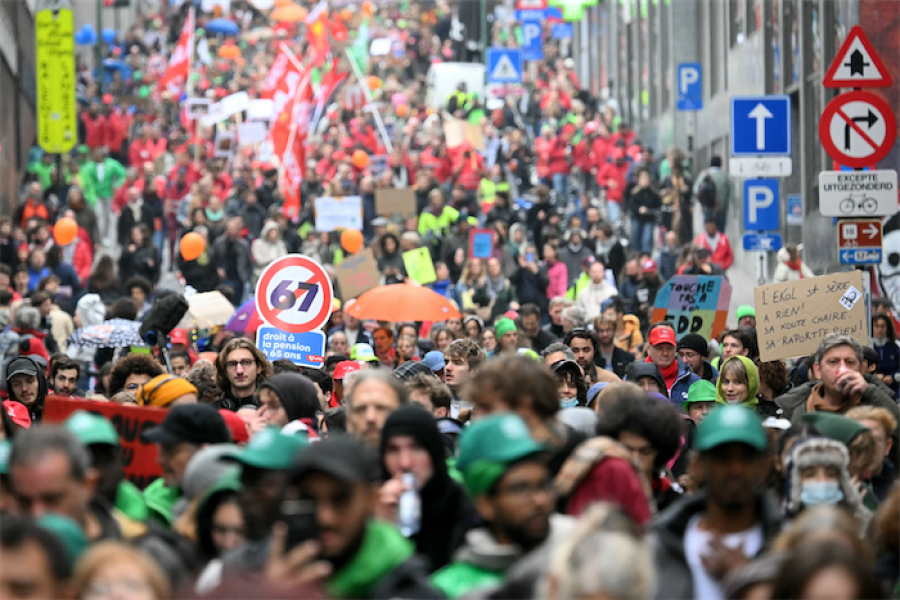 Βέλγιο: Τρίτη ημέρα της απεργίας στη χώρα
