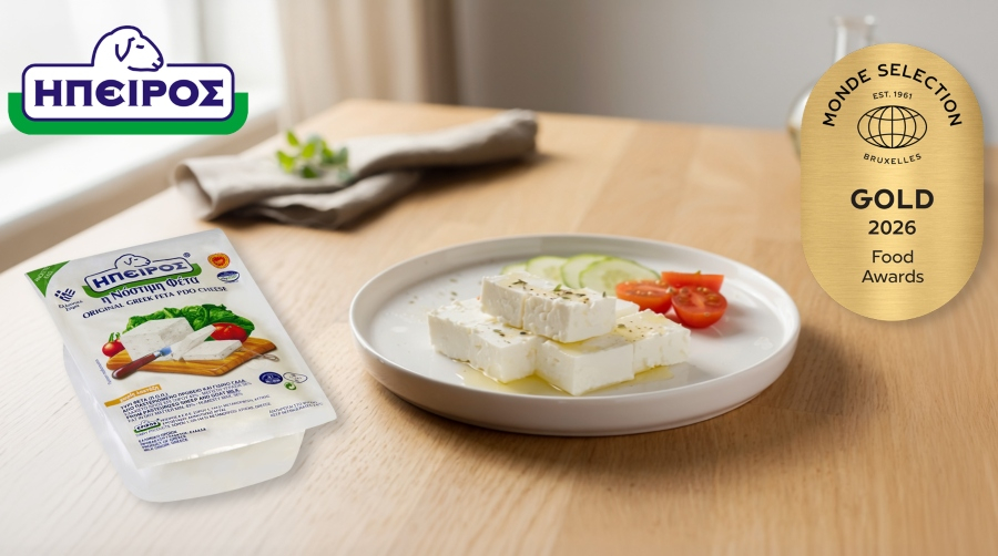 ΗΠΕΙΡΟΣ: Διάκριση με 1 Διαμαντένιο και 2 Χρυσά βραβεία στα Monde Selection Quality Awards 2026
