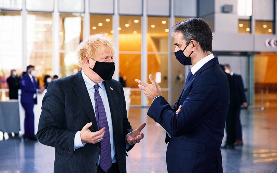 Μητσοτάκης σε Τζόνσον: Nα αδράξουμε αυτή τη στιγμή και αυτή η γενιά να επανενώσει τα Γλυπτά του Παρθενώνα