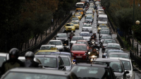 H κυκλοφοριακή συμφόρηση στην Αθήνα θα επιδεινώνεται συνεχώς τα επόμενα χρόνια