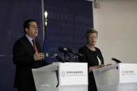 Μηταράκης: Δεν μπορούμε να δεχθούμε φαινόμενα σαν τη Μόρια ποτέ ξανά