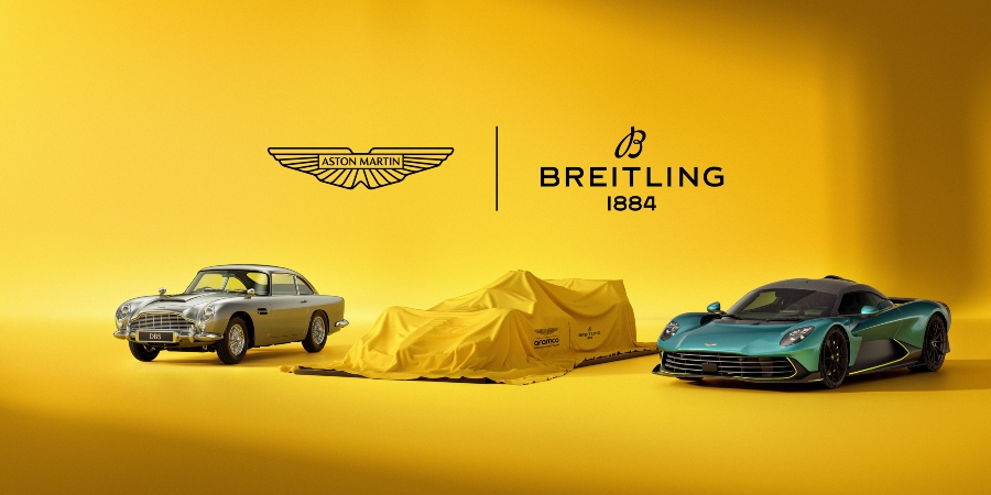 Breitling: Συνεργασία με την Aston Martin ως επίσημος συνεργάτης ρολογιών
