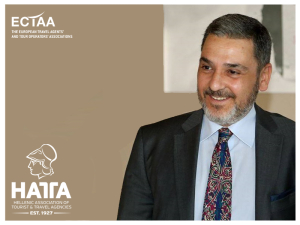 HATTA: Επανεξελέγη πρόεδρος της ECTAA ο Νικόλας Κελαϊδίτης
