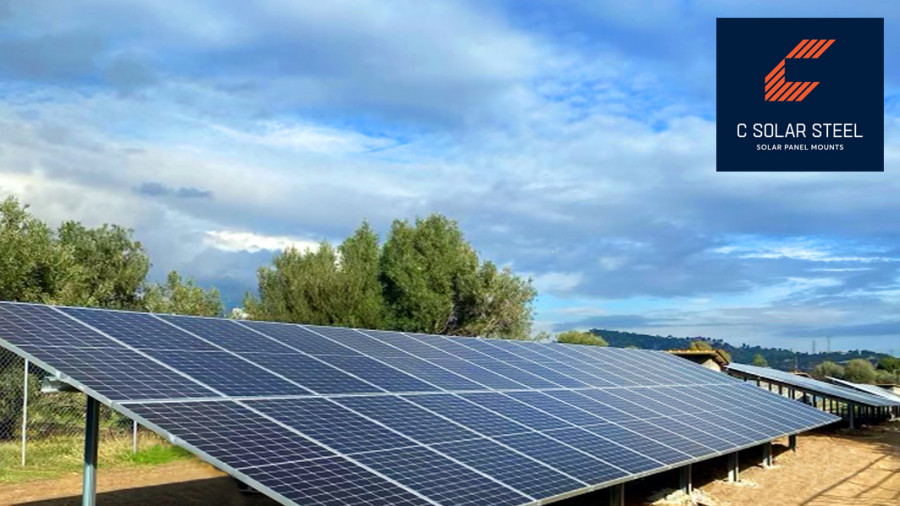 CSolarSteel: Παράδοση βάσεων στήριξης και σε ιδιαίτερα απαιτητικά φωτοβολταϊκά έργα