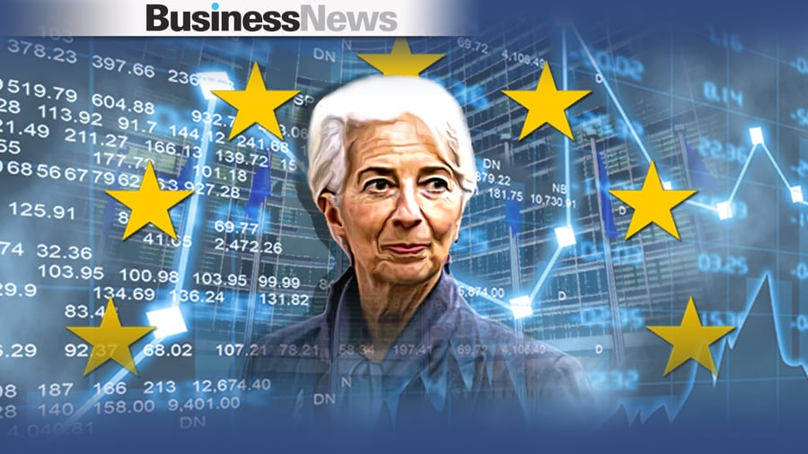 ΕΚΤ: Σταδιακές μειώσεις επιτοκίων από Ιούνιο, "βλέπουν" αναλυτές (Bloomberg)