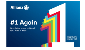 Η Allianz για 7η συνεχή χρονιά διακρίνεται ως η No1 ασφαλιστική παγκοσμίως